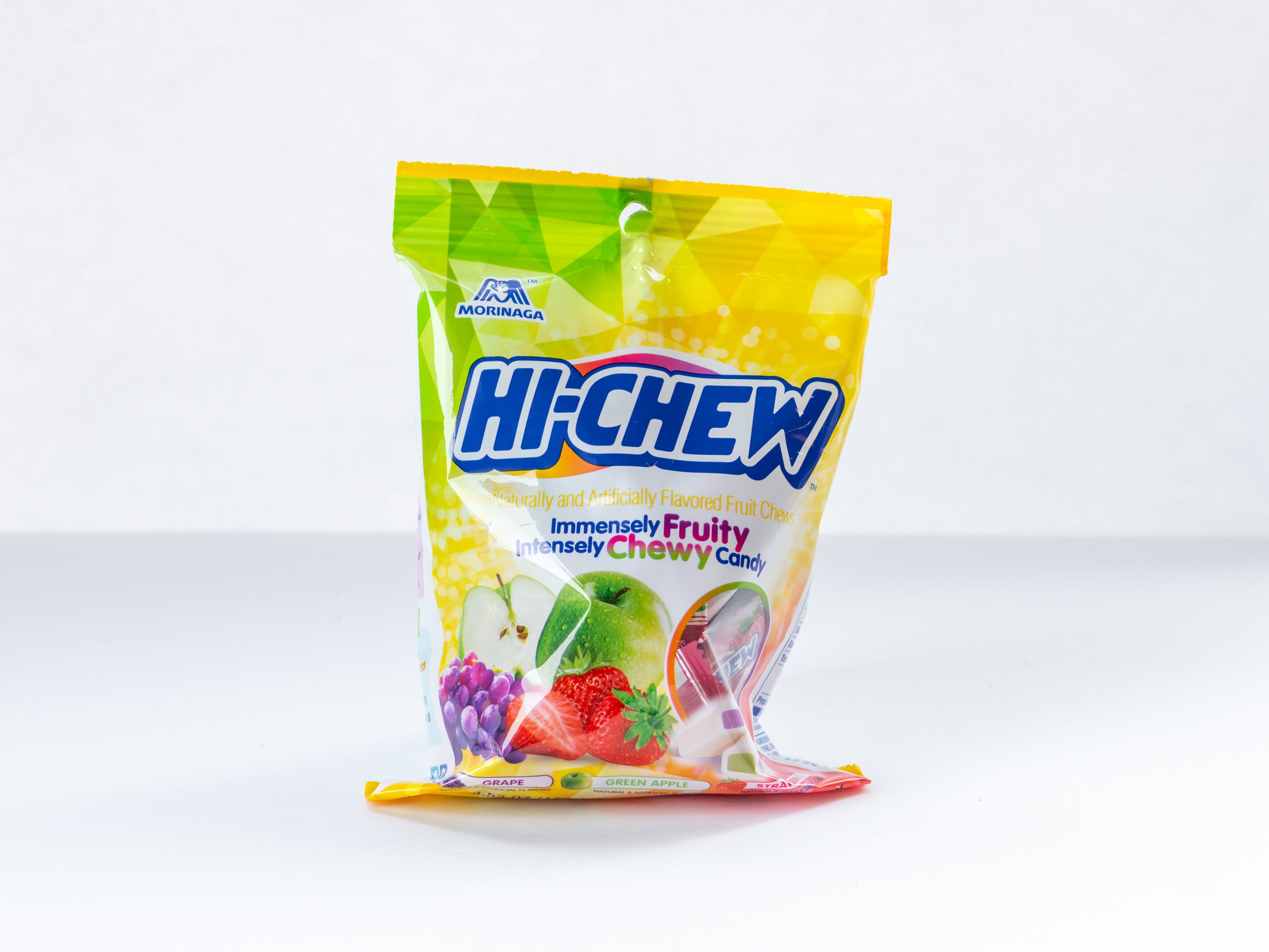 Order Hi chew Bag Asst 3.53 oz. food online from Loop Neighborhood Market store, San Francisco on bringmethat.com