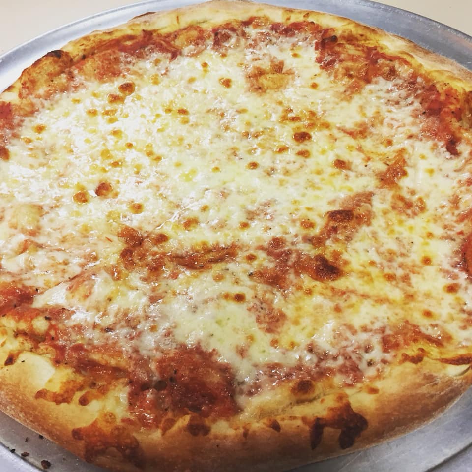 Order Plain Cheese Pizza  food online from Bobs Pizza and Chicken store, Upper Darby on bringmethat.com