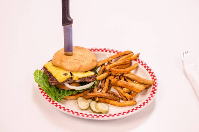 Order CLASSIC BURGER food online from Cahill Diner store, Inver Grove Heights on bringmethat.com