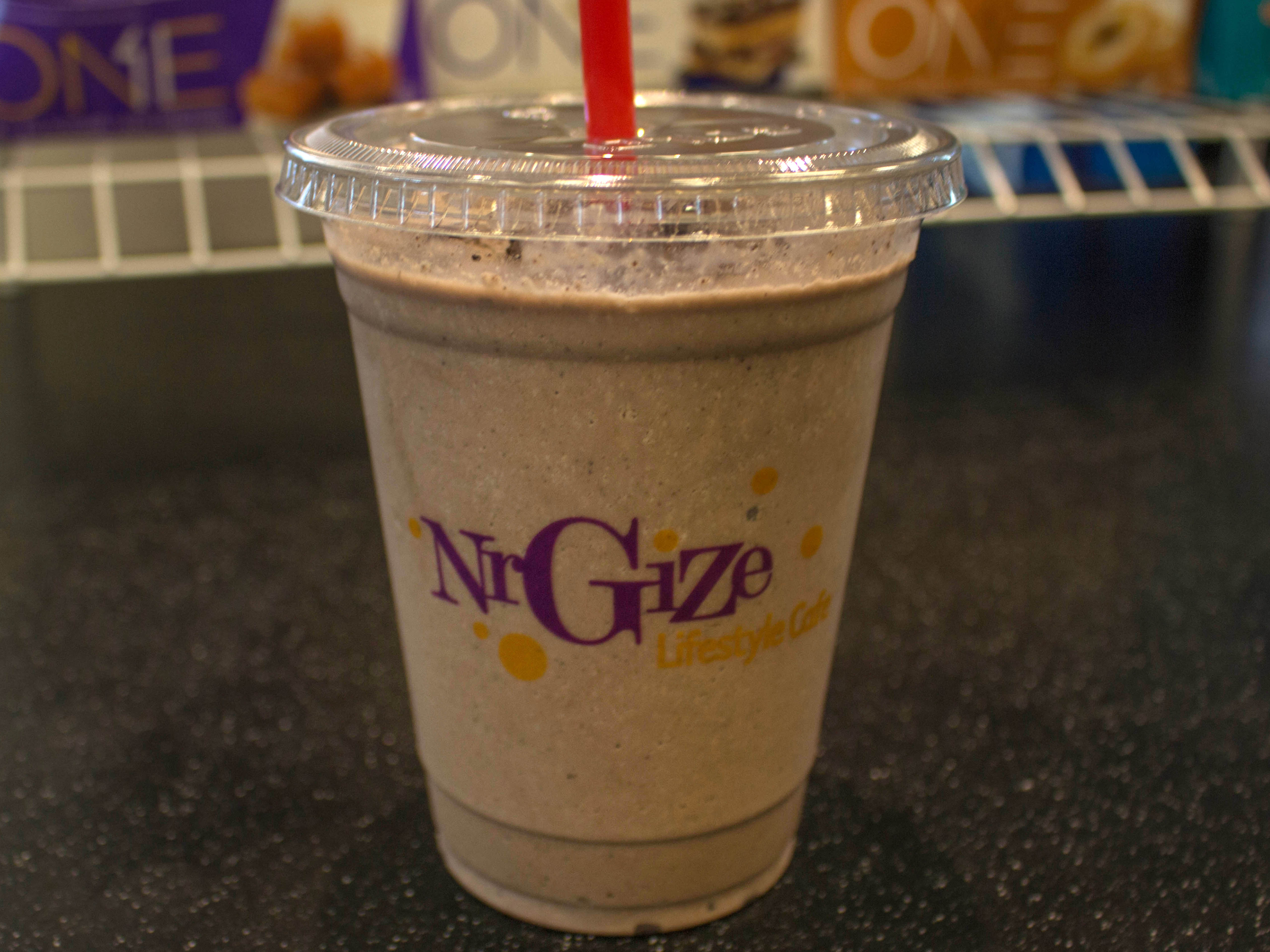 Order Cookies and Cream Smoothie food online from Nrgize Lifestyle Cafe store, Greece on bringmethat.com
