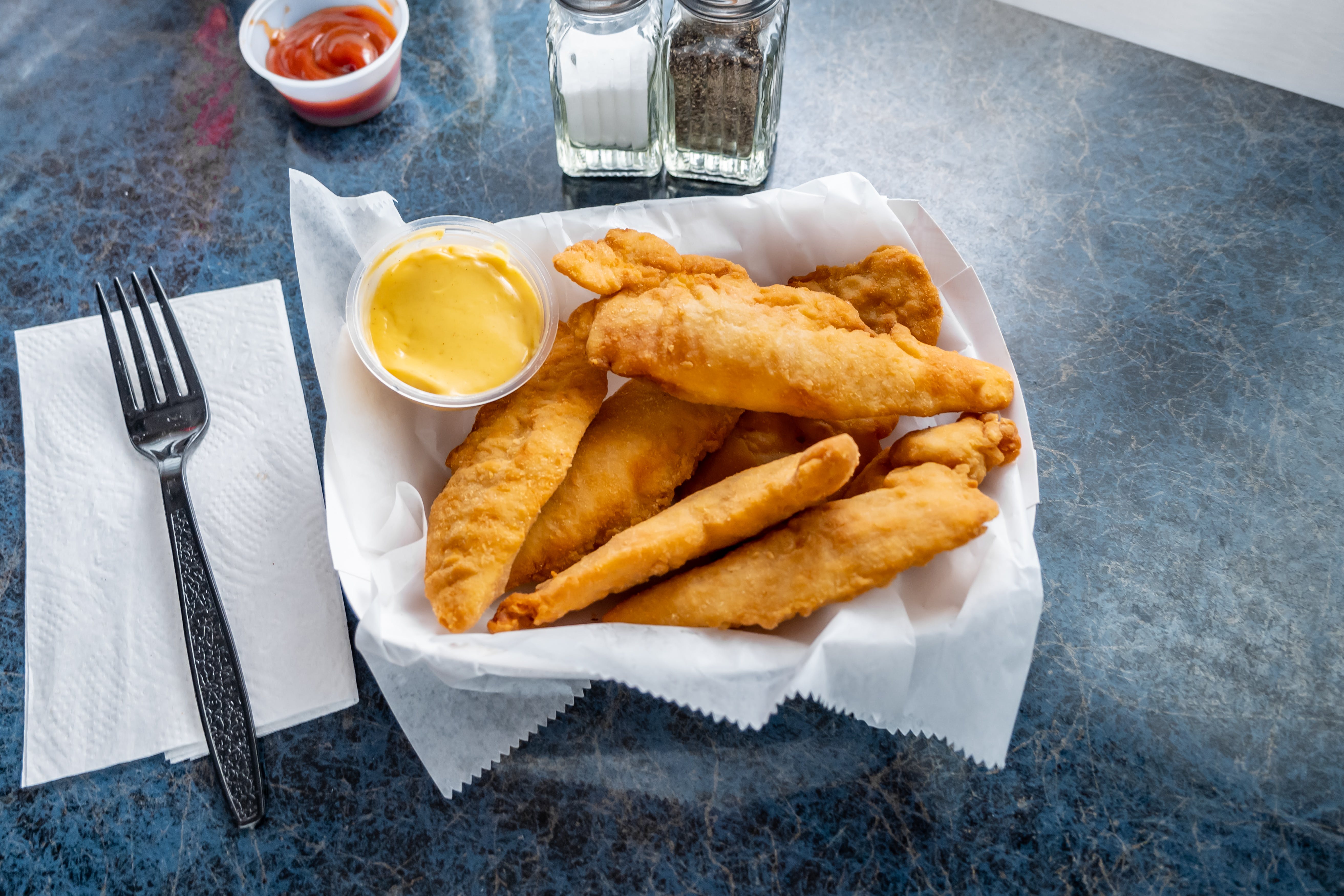 Order Chicken Tenders - 5 Pieces food online from Marzella's Pizza store, Collegeville on bringmethat.com