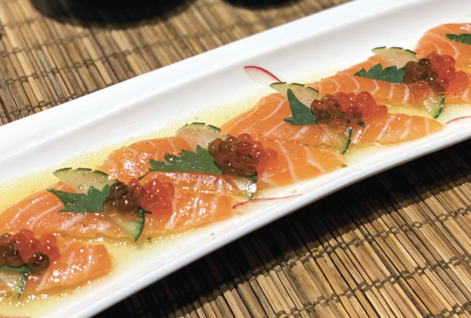 Order Salmon Oyako food online from Asahi Japanese Restaurant & Sushi Bar store, Granada Hills on bringmethat.com