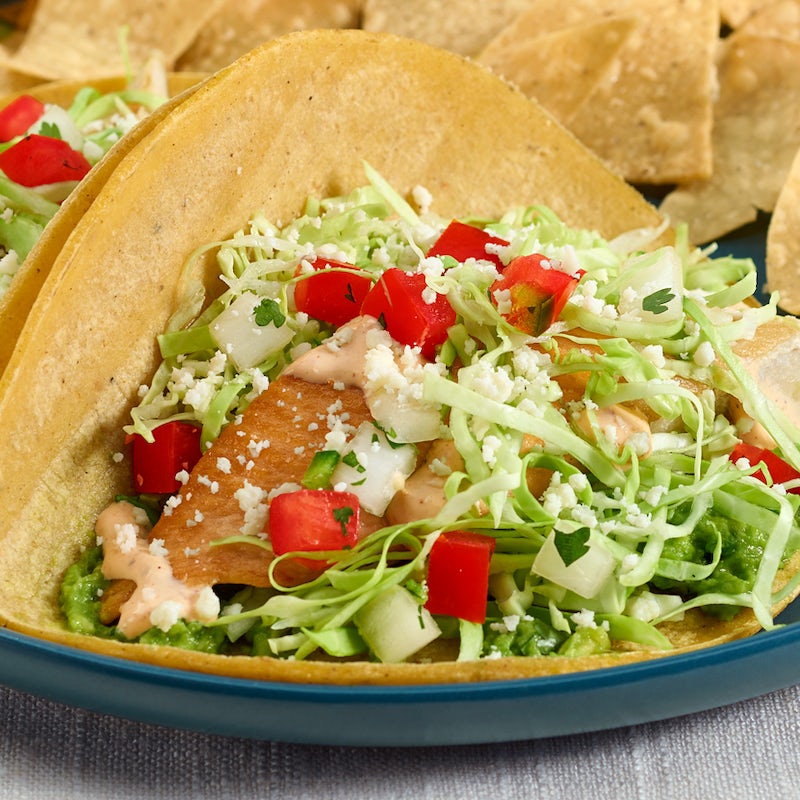Order Baja Grilled Fish Taco (a la carte) food online from Rubio's Fresh Mexican Grill store, Adelanto on bringmethat.com