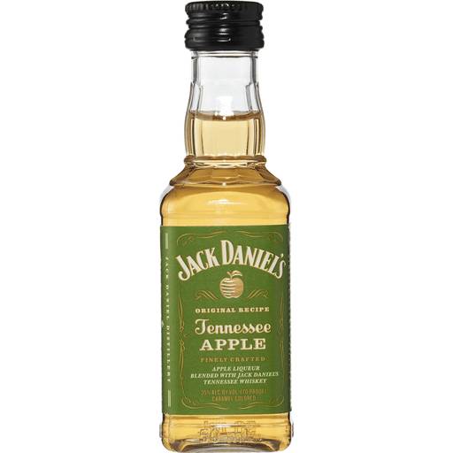 Order Jack Daniel's Tennessee Apple Whiskey (50 ML) 128121 food online from BevMo! store, Colma on bringmethat.com