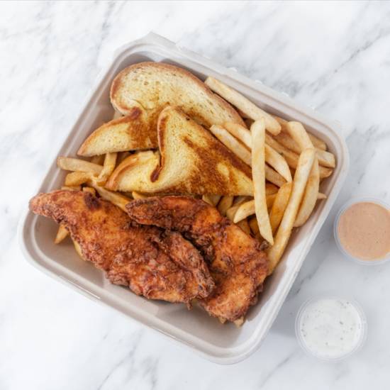 Order 3-Piece Chicken Tender Combo food online from Hangry Moon's store, Los Angeles on bringmethat.com