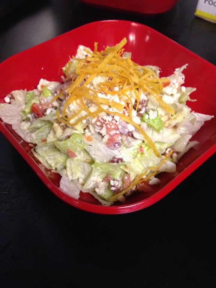 Order Chopped Salad food online from Spare No Rib store, St. Louis on bringmethat.com