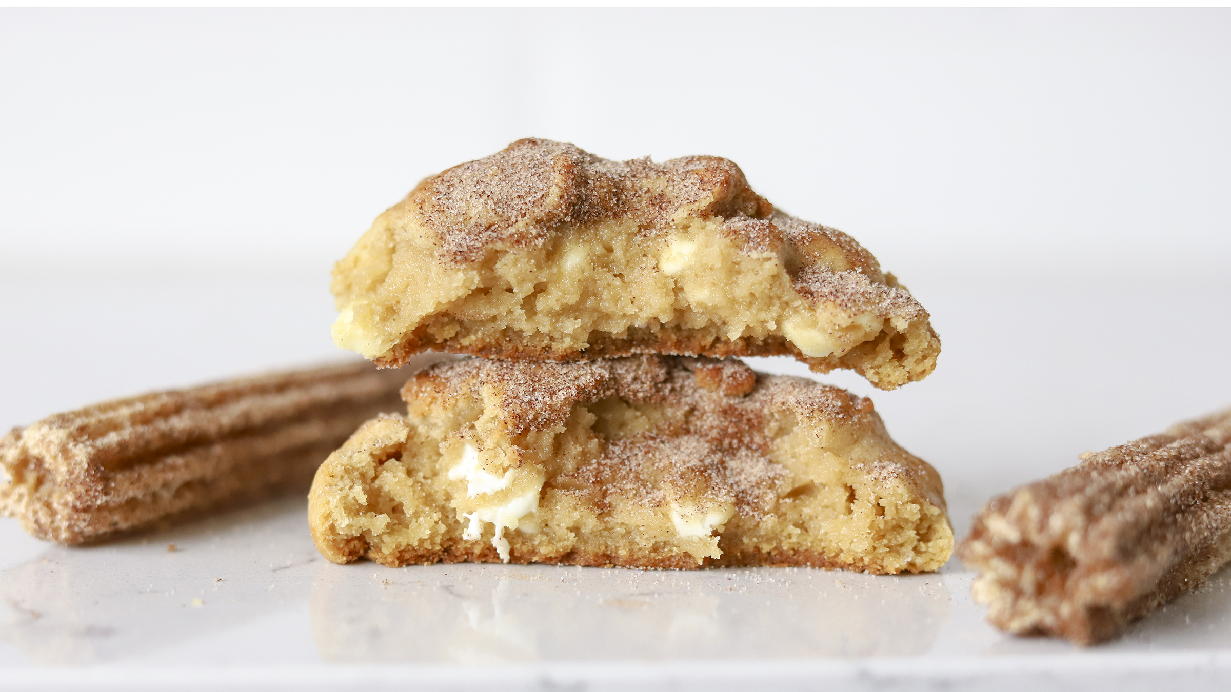 Order Churro Cookie Box food online from Crave Cookie store, Fresno on bringmethat.com