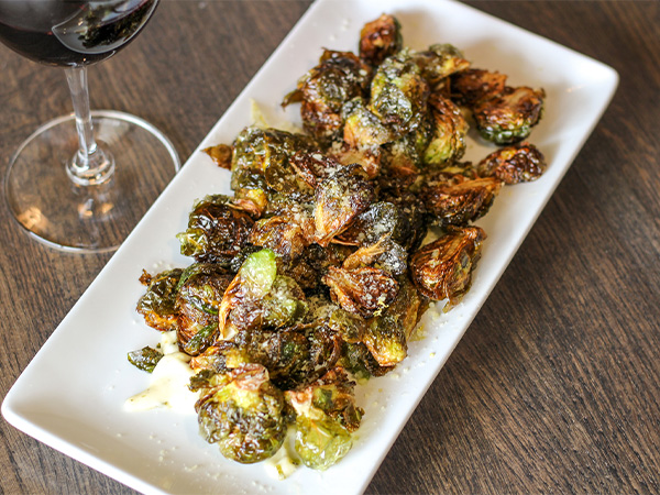 Order Roasted Brussel Sprouts food online from Firerock Grille store, Caledonia on bringmethat.com