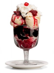 Order Emily's Raspberry Chocolate Rhapsody food online from Leatherby Family Creamery store, Draper on bringmethat.com