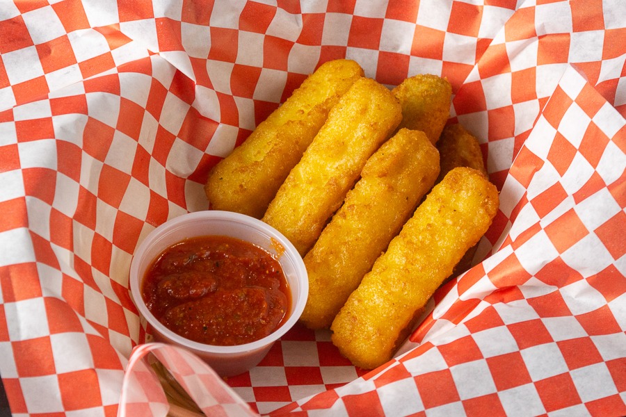 Order Cheesesticks food online from California Fries And Wings store, San Diego on bringmethat.com