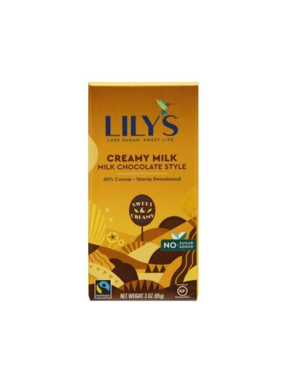 Order Lily's Creamy Milk Chocolate (3 oz) food online from Stock-Up Mart store, Marietta on bringmethat.com