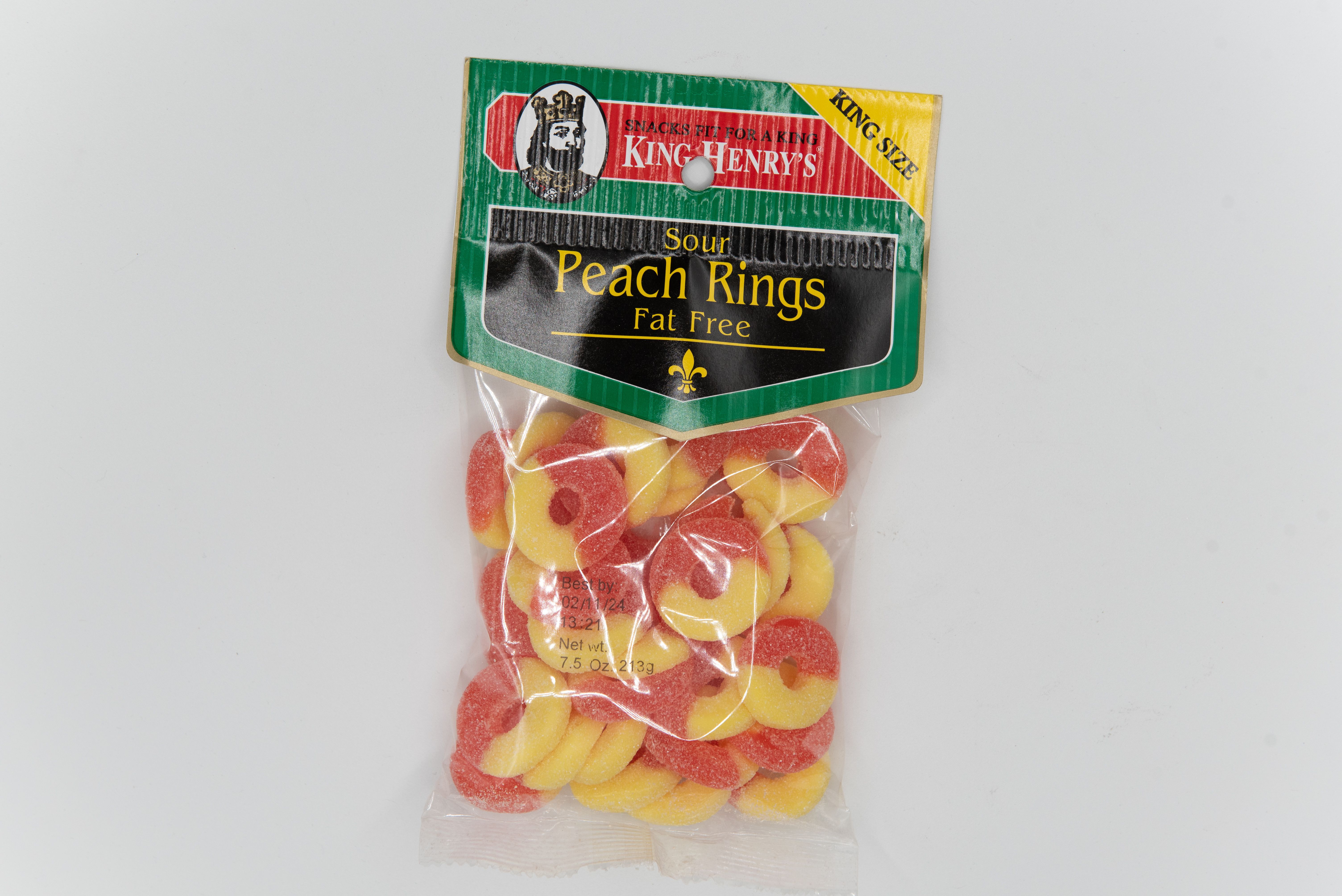 Order King henry's  | Peach rings  food online from Sandpiper Liquors store, Summerland on bringmethat.com