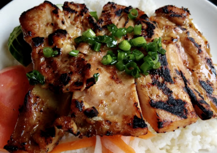 Order 1 piece of Grilled Chicken (1 Miếng gà nướng) food online from Hello Saigon store, New York on bringmethat.com