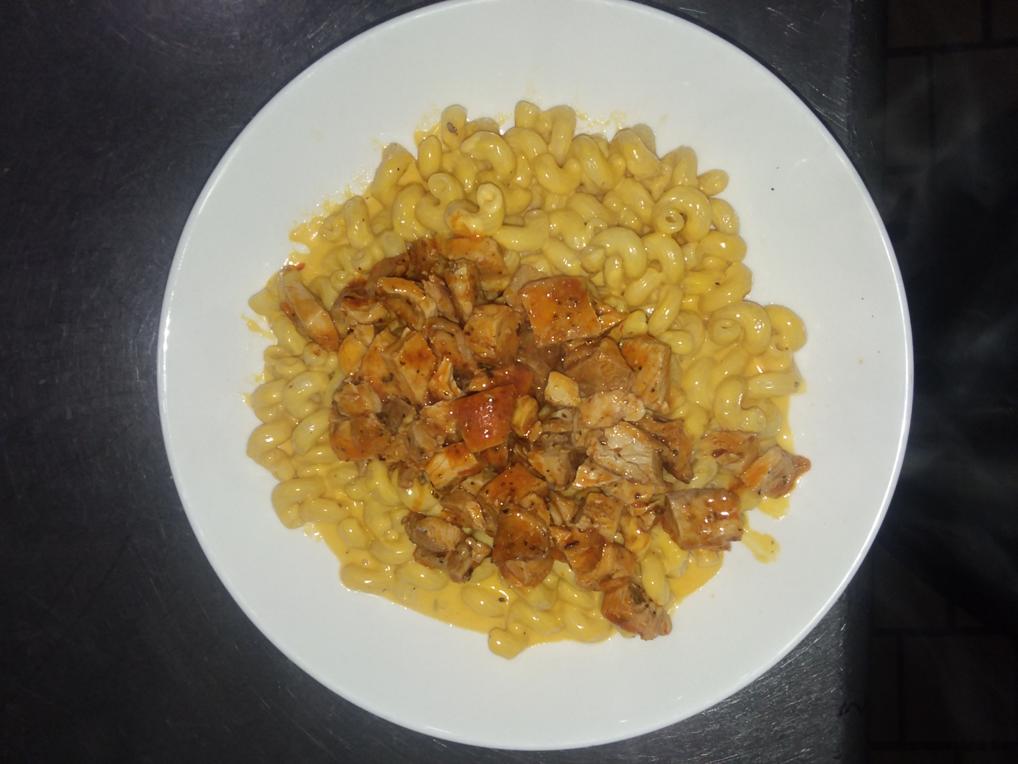 Order Buffalo Chicken Mac & Cheese food online from The Brick Oven store, Charlottesville on bringmethat.com