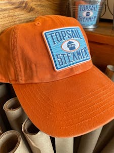 Order Orange Cotton Hat food online from Topsail Island store, Surf City on bringmethat.com