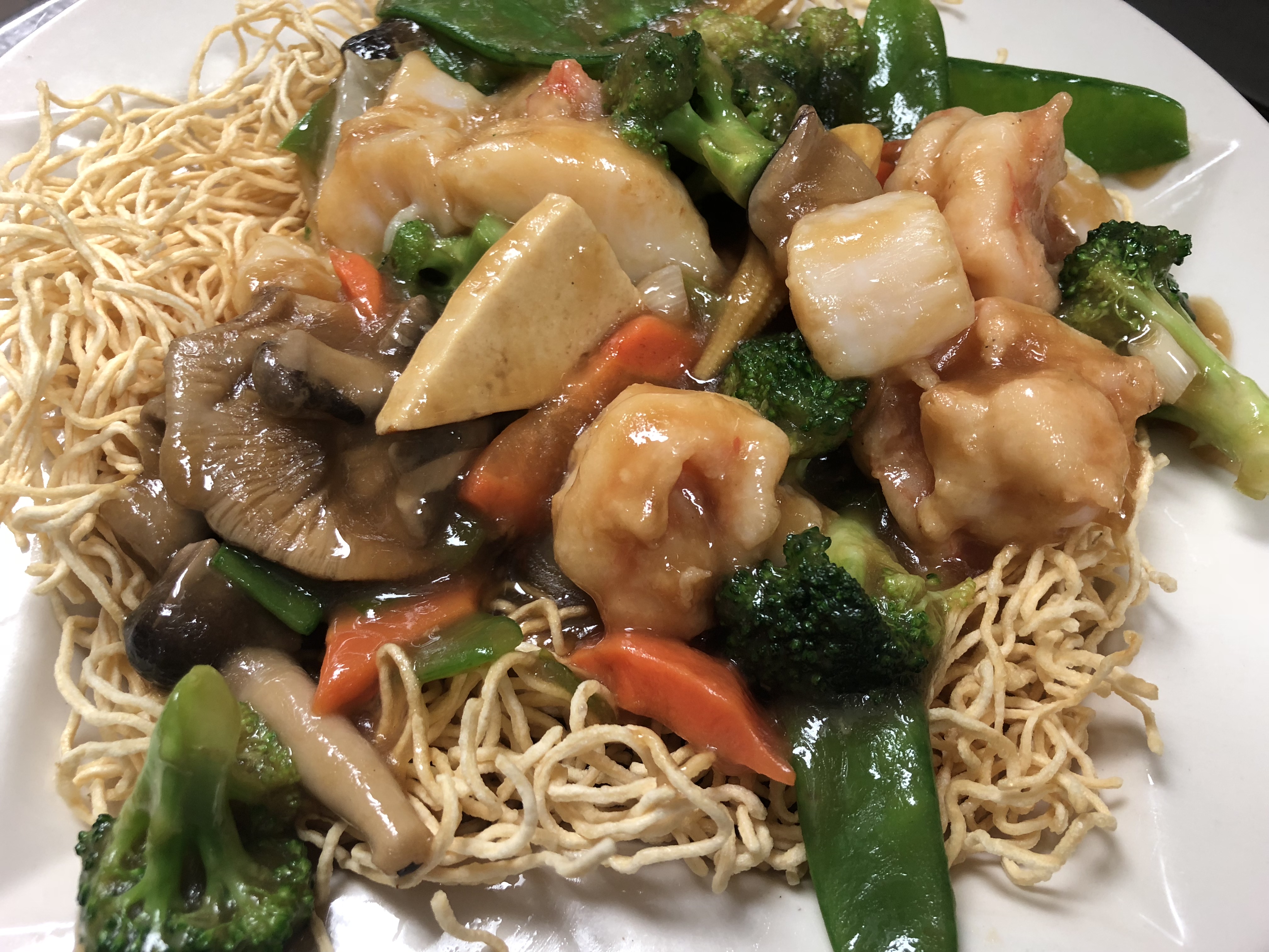 Order Pan-Fried Noodles  food online from Pig Heaven store, New York on bringmethat.com