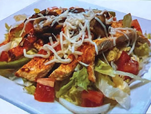 Order Grilled Chicken Salad food online from Tres Caminos Mexican Grill store, Martinsville on bringmethat.com