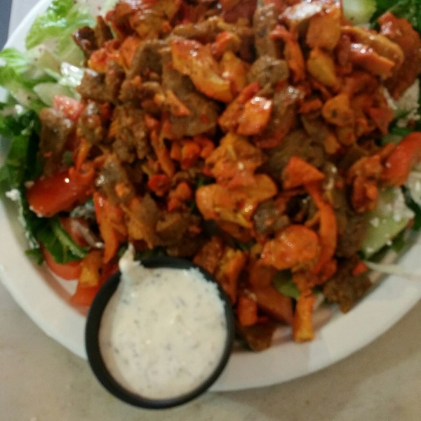 Order Combo Salad food online from Babalous Mediterranean store, Walnut Creek on bringmethat.com