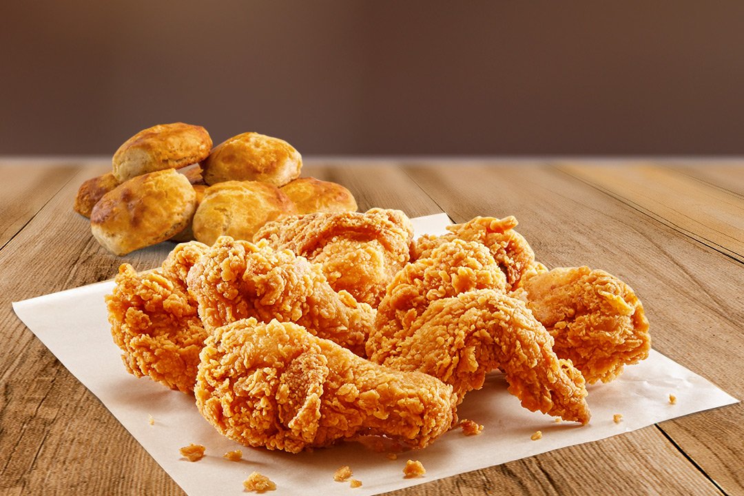 Order 8 Pc Chicken w/ 4 Biscuit’s food online from Texas Chicken & Burgers store, Washington on bringmethat.com