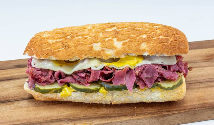 Order CJ's Pastrami food online from Mr. Pickle Sandwich Shop store, Roseville on bringmethat.com