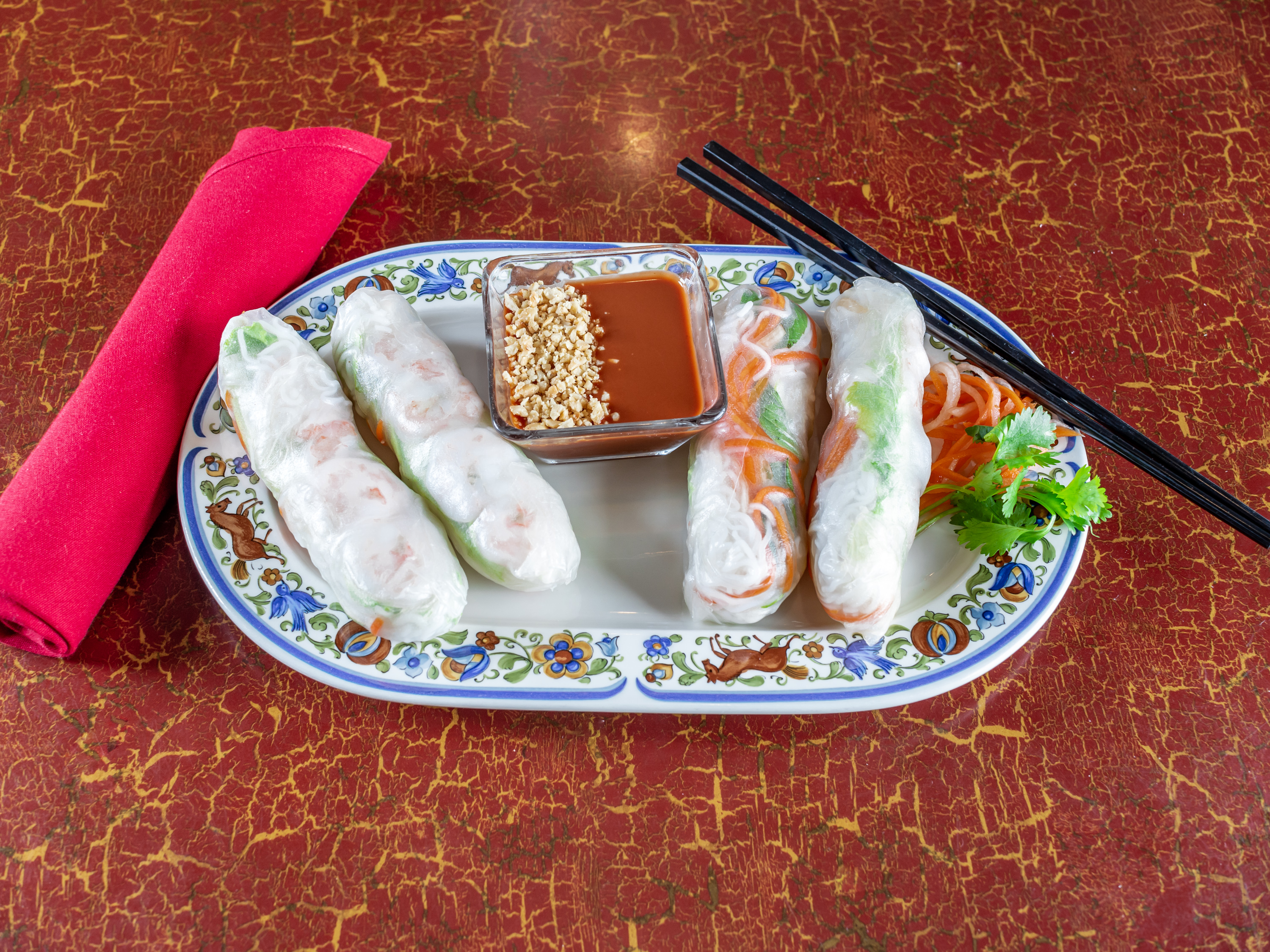 Order Vietnam Style Garden Roll food online from Asian Grill store, West Springfield on bringmethat.com