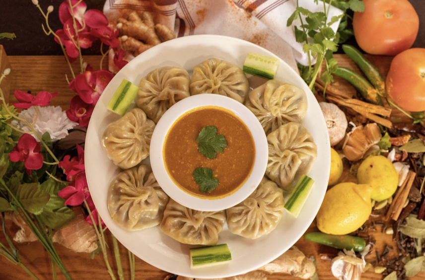 Order Lamb Momo(8 pieces) food online from Latenight Cuisine store, San Francisco on bringmethat.com