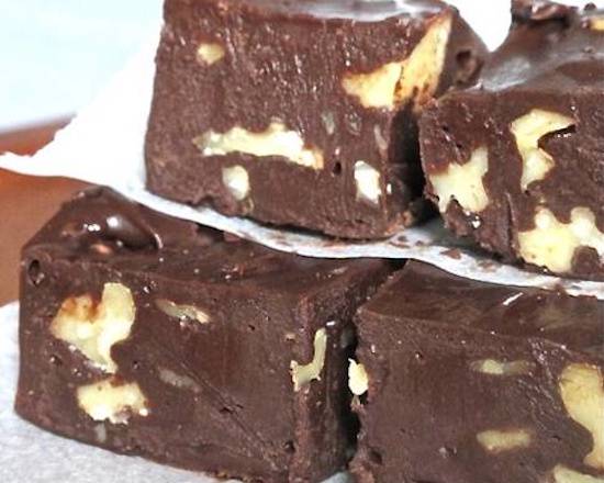 Order Chocolate Walnut Fudge food online from Chill Out Chocolate Therapy store, Ridley Park on bringmethat.com