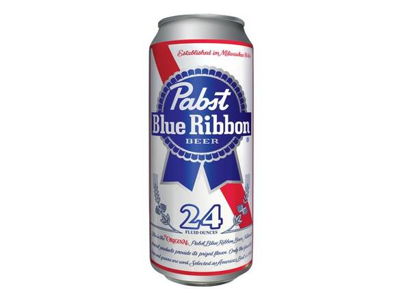 Order Pabst Blue Ribbon - 24oz Can food online from Jenny Liquors store, Mt Prospect on bringmethat.com