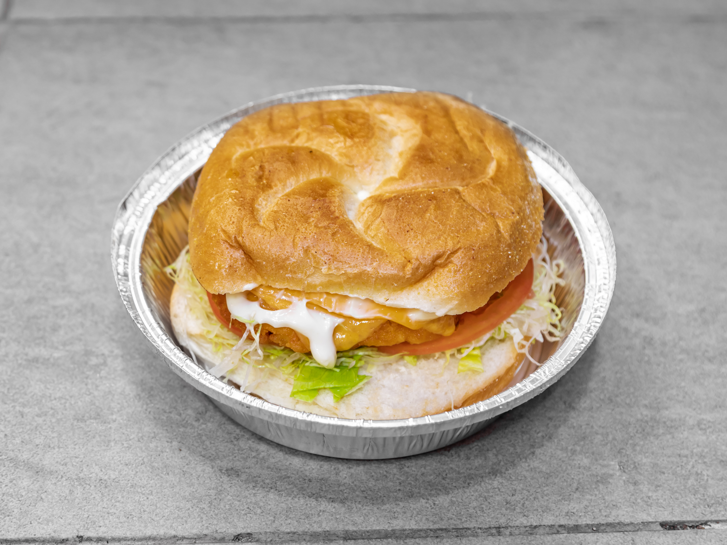Order 3. Cheese Burger  food online from Locals Breakfast Snob store, New York on bringmethat.com
