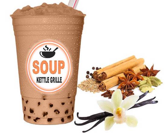 Order Vanilla Chai Tea Smoothie food online from Soup Kettle Grille store, Meridian on bringmethat.com