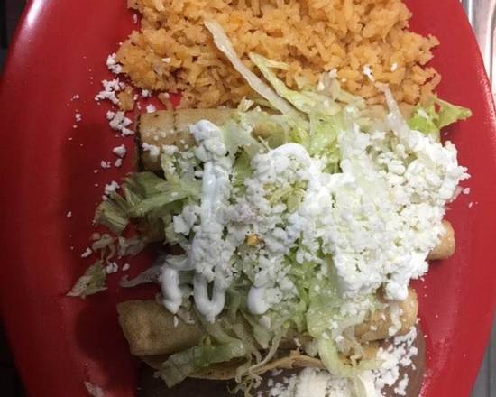 Order Tacos Dorados food online from El Rinconcito store, Round Rock on bringmethat.com