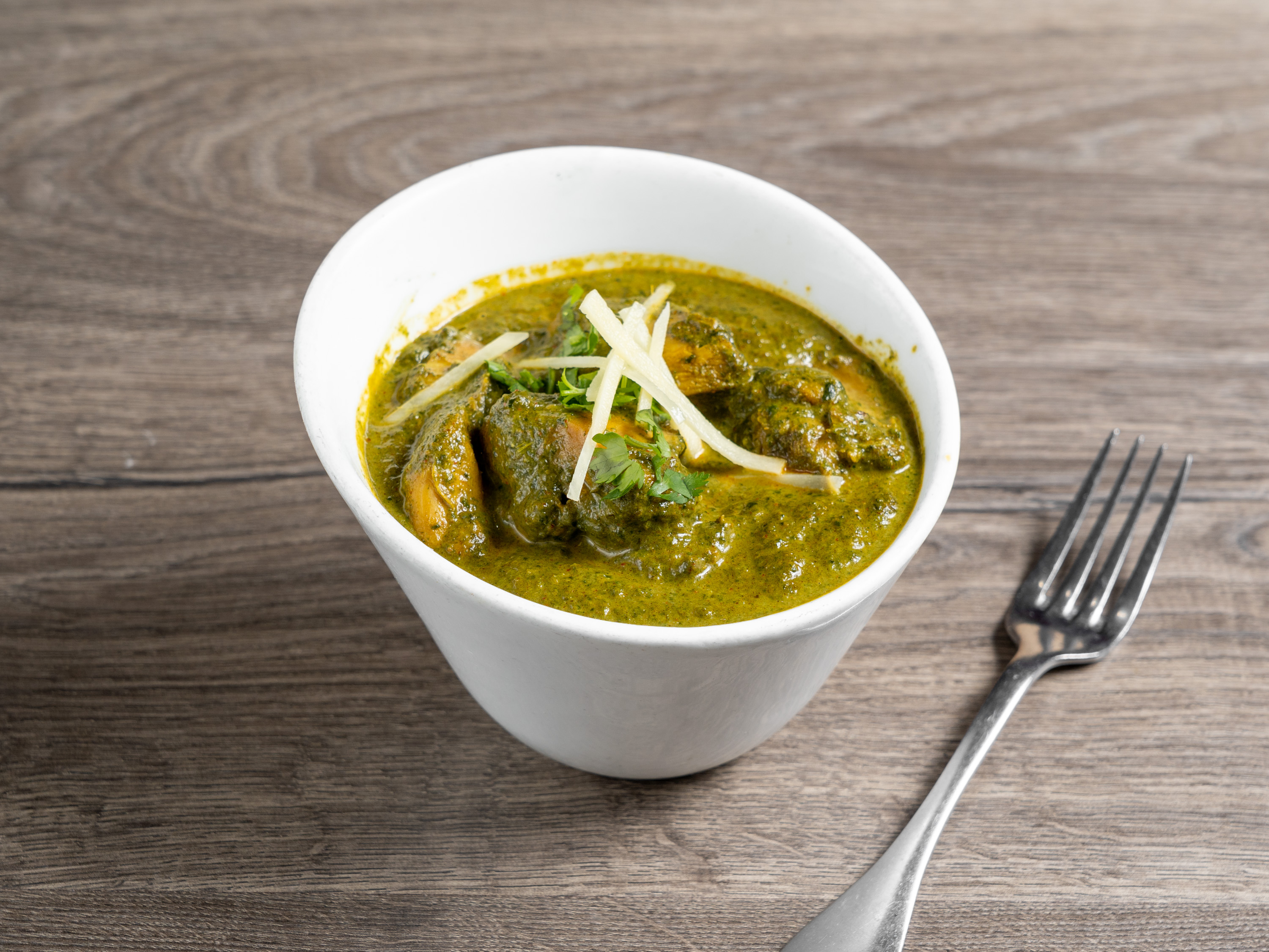 Order 5. Chicken Saag food online from Vaibhav Indian Spice Journey store, Jersey City on bringmethat.com