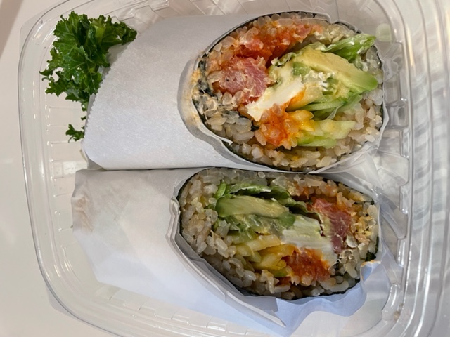 Order Sushi Burrito Roll food online from Simply Sushi & Co. store, Northbrook on bringmethat.com