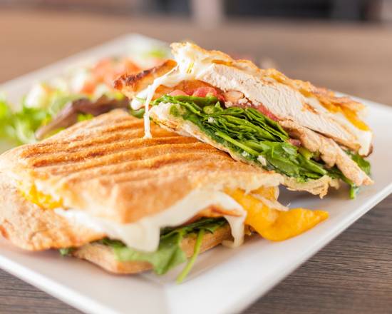 Order Grilled Chicken Panini food online from Crave Cafe- West Hills store, West Hill on bringmethat.com