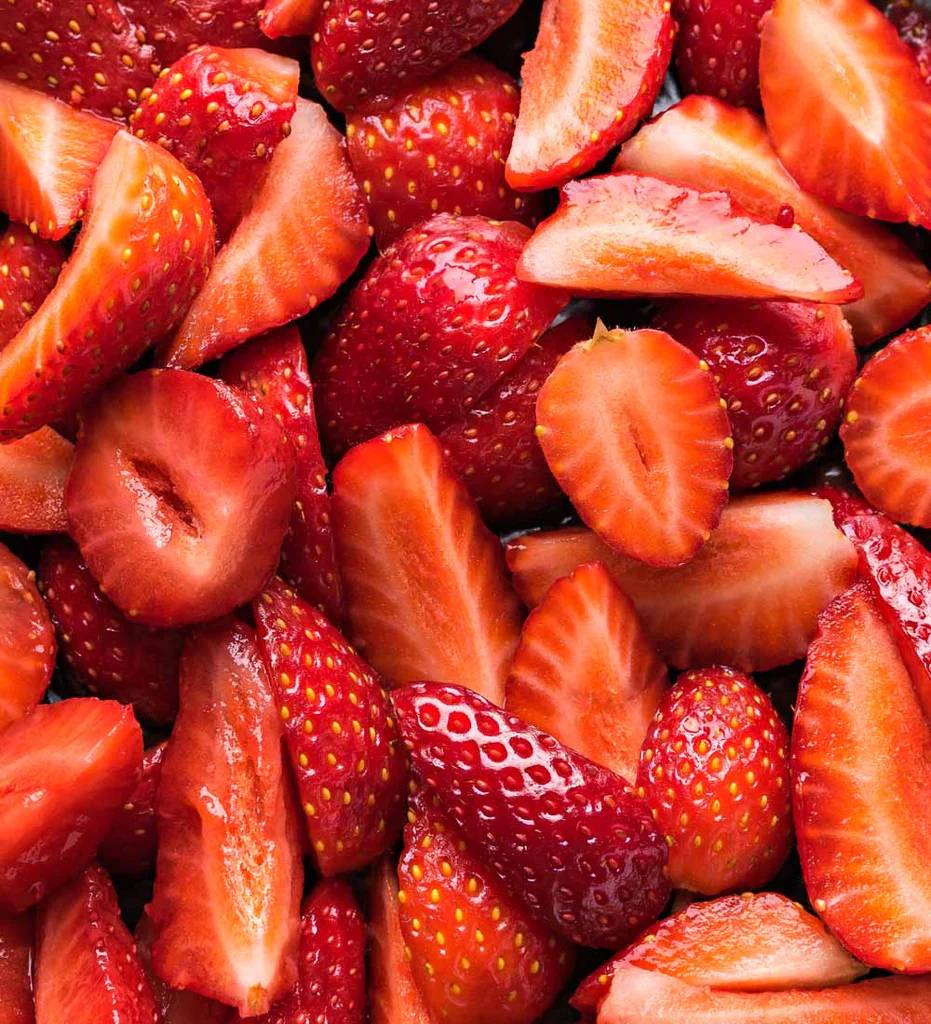 Order Fresh Sliced Strawberries food online from Golden Spoon store, Newport Beach on bringmethat.com