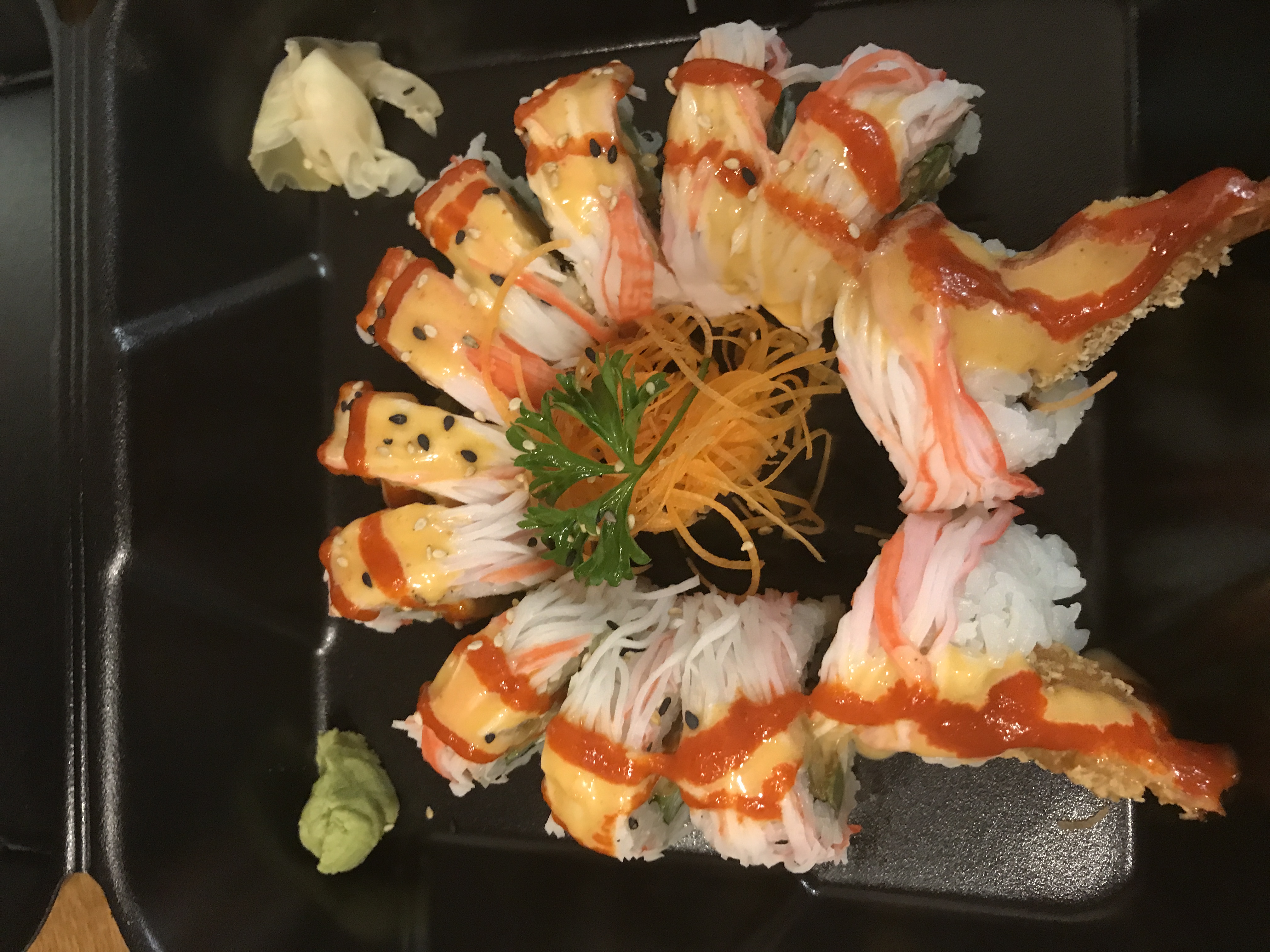 Order Spicy Cowboy Roll food online from Sushi Thai Delight store, Edmond on bringmethat.com