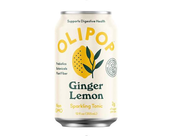 Order OLIPOP Ginger Lemon food online from Sumac store, San Francisco on bringmethat.com