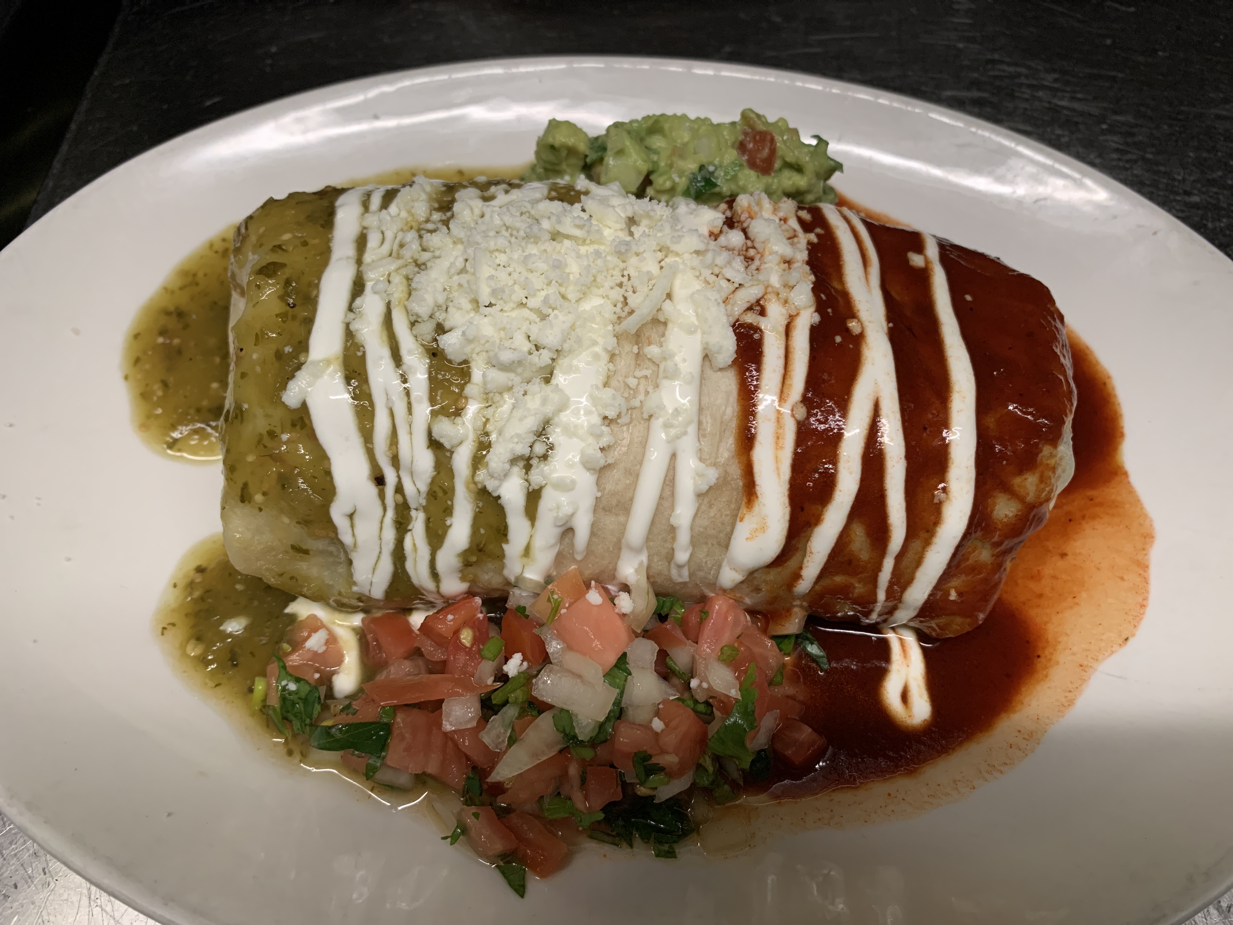 Order Steak Burrito food online from Patron mexican grill store, New York on bringmethat.com