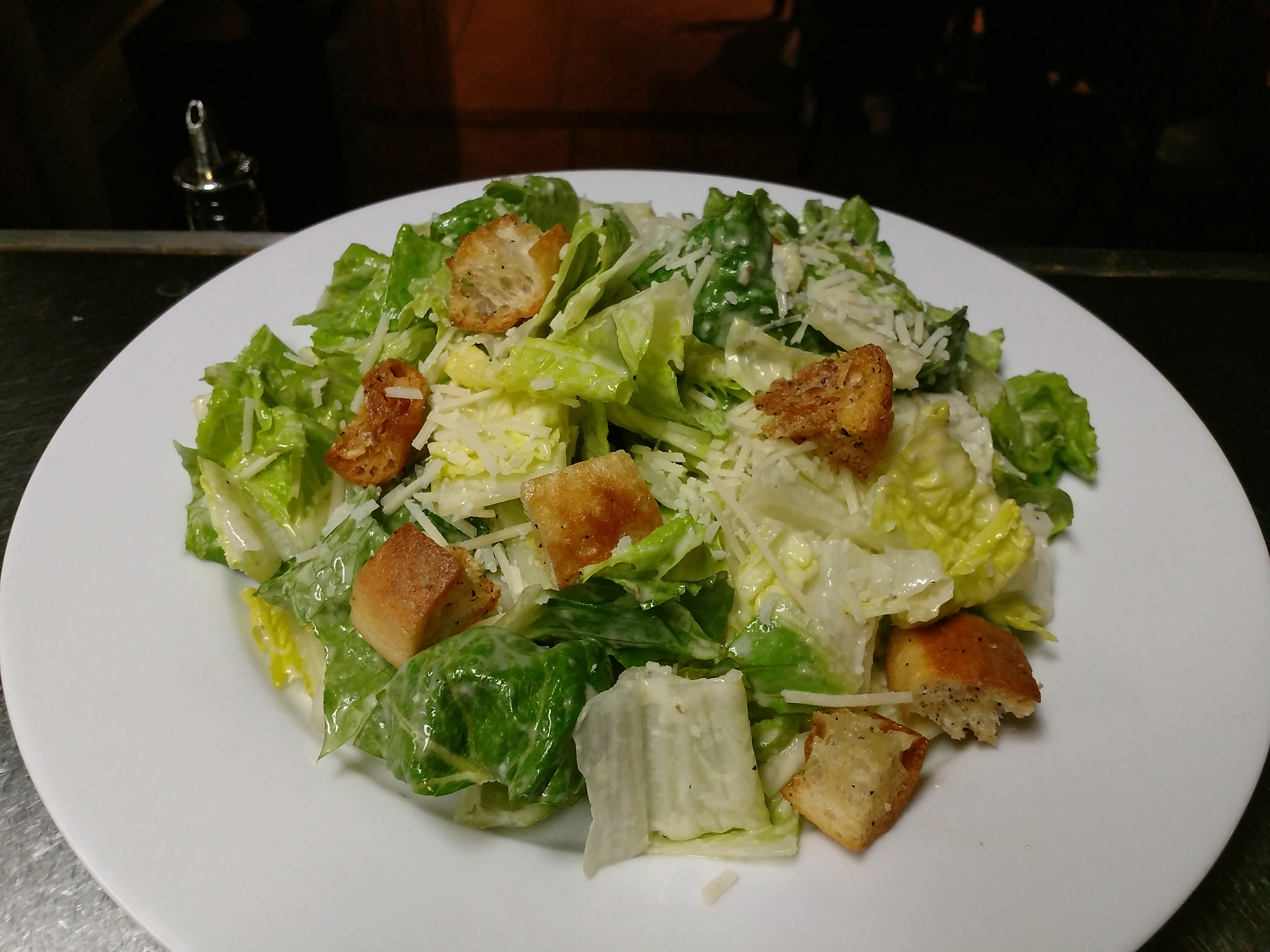 Order Caesar Salad food online from Al Forno Caffe store, Costa Mesa on bringmethat.com