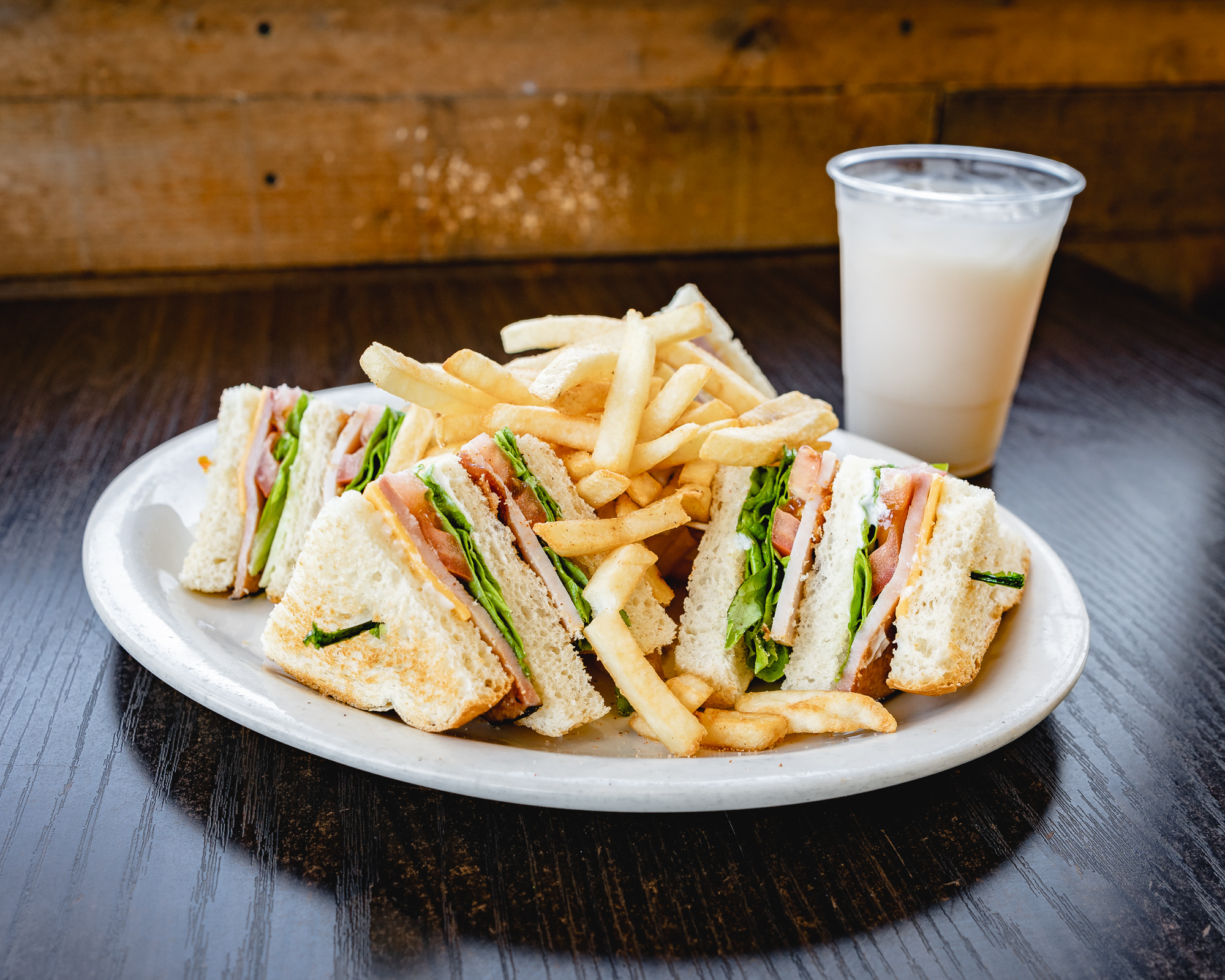 Order Club Sandwich Combo food online from Gus Jr store, Los Angeles on bringmethat.com