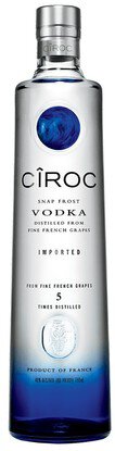 Order Ciroc Premium Vodka 750ml food online from Bws Beverage 2 store, Chicago on bringmethat.com