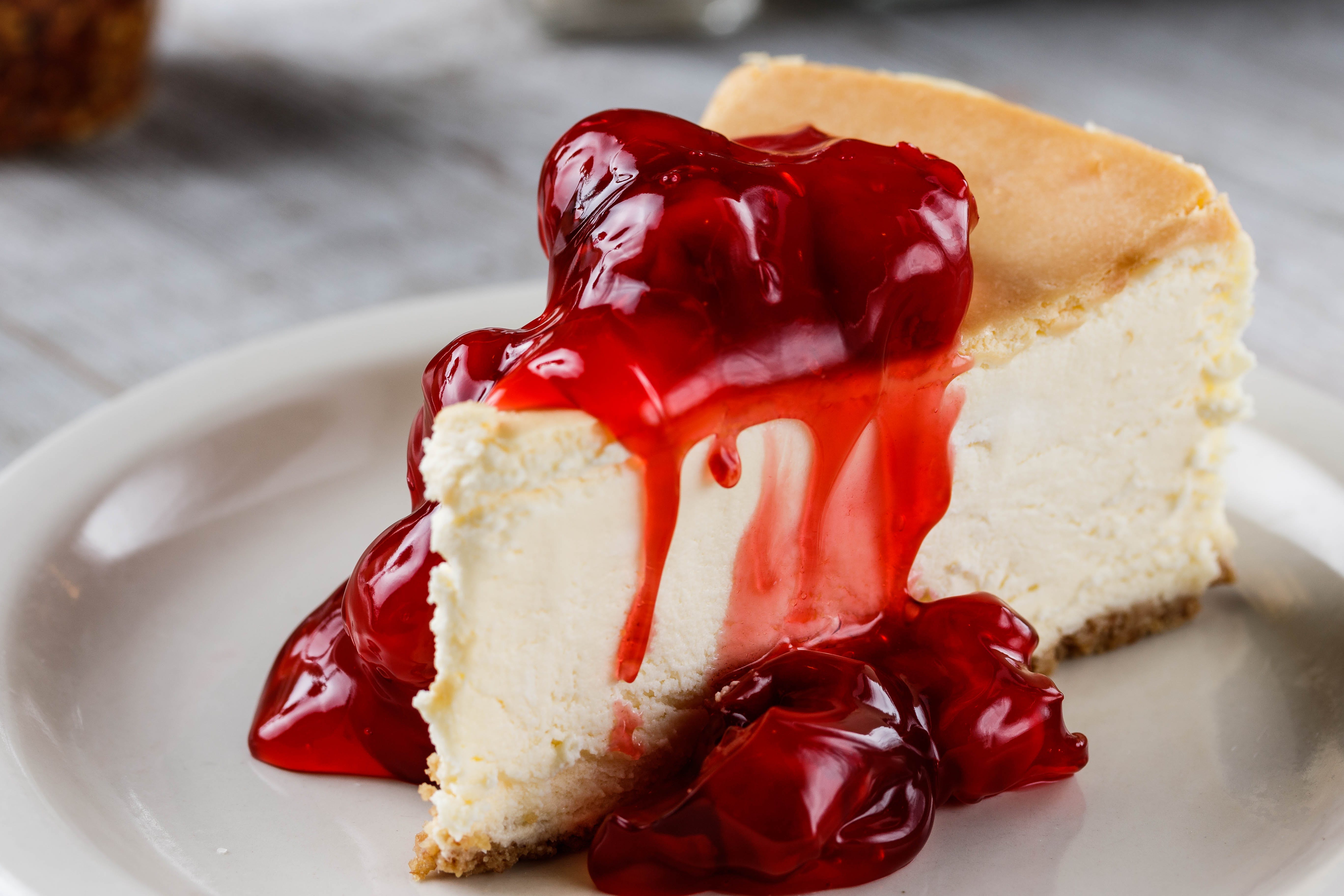 Order Traditional NY Cheesecake - Dessert food online from Mario Pizza & Pasta store, Seabrook on bringmethat.com