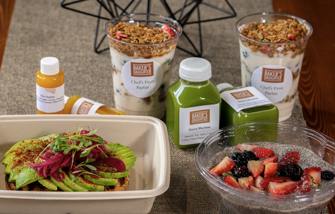 Order A Healthy Way to Start Your Day (serves 2) food online from Bakers Daughter store, Washington on bringmethat.com