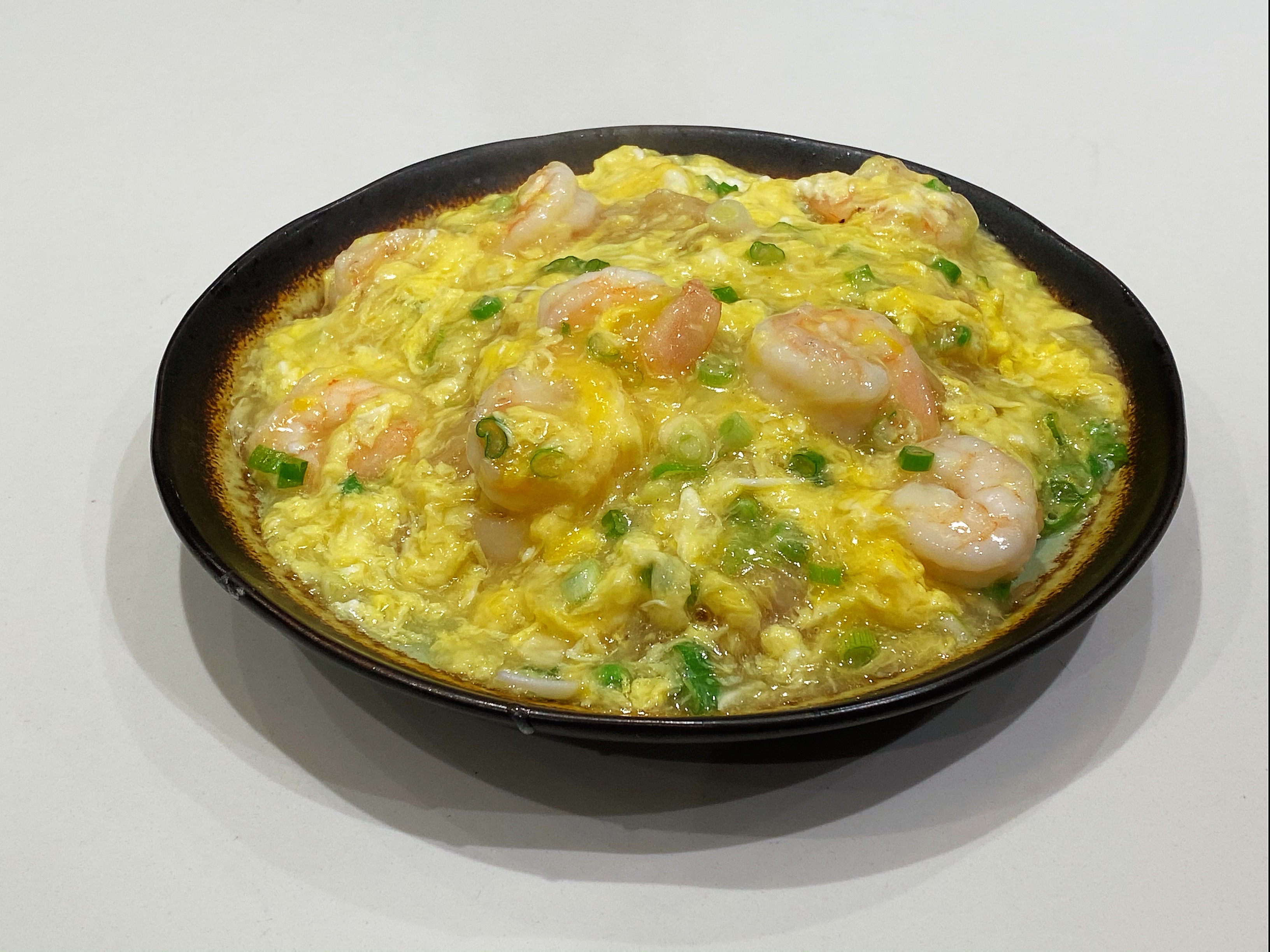 Order D11. Scrambled Egg and Shrimp Chow Fun food online from Wok Station store, San Francisco on bringmethat.com