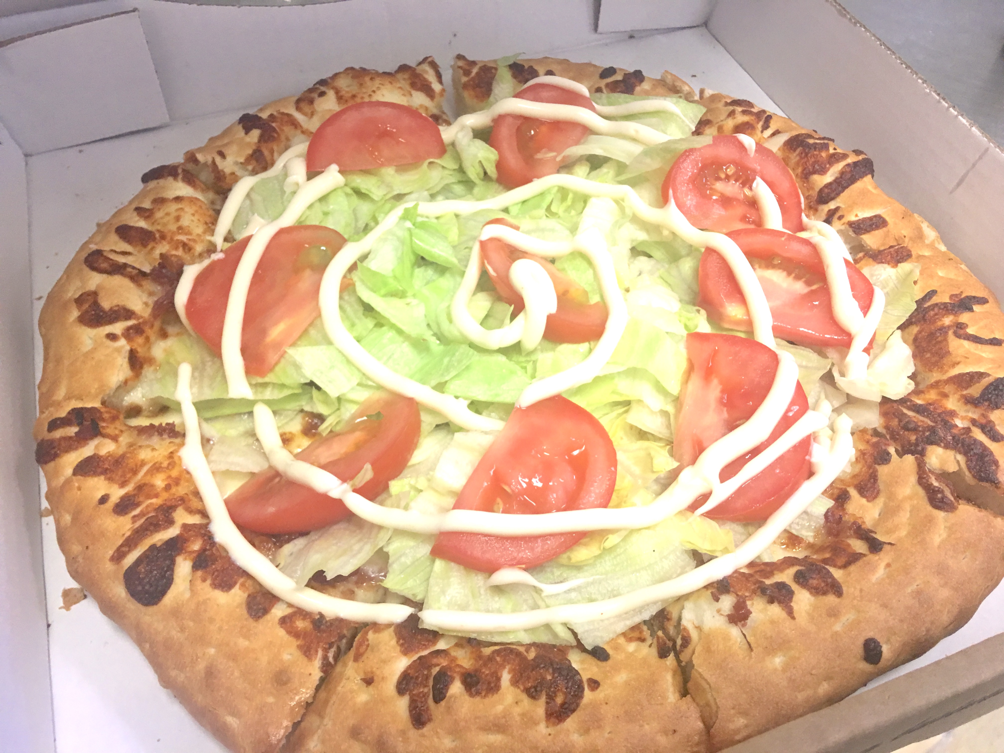 Order BLT Round Pizza food online from Toarmina Pizza store, Madison Heights on bringmethat.com