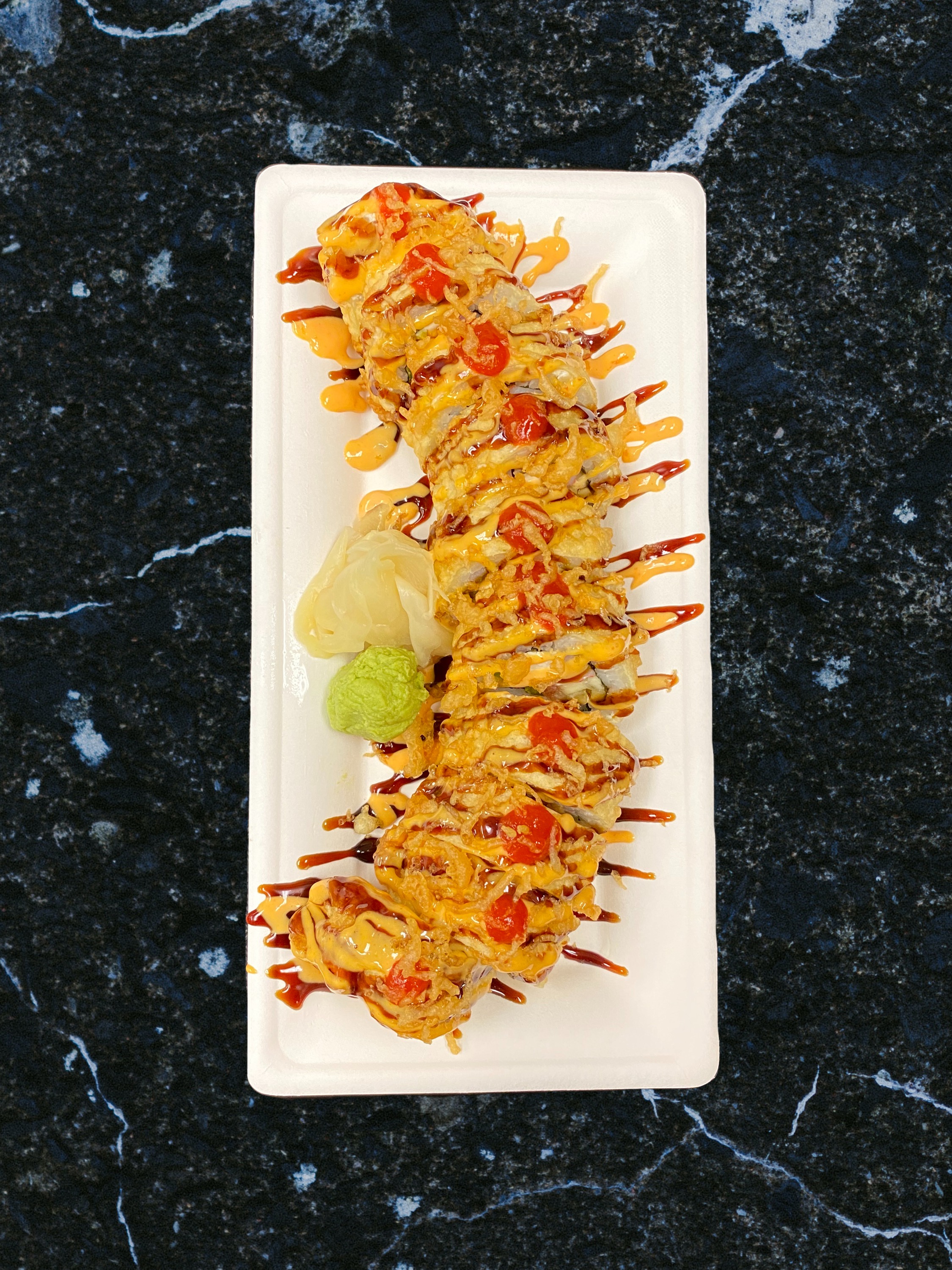 Order Ninja Roll food online from Wow Sushi store, Kentwood on bringmethat.com