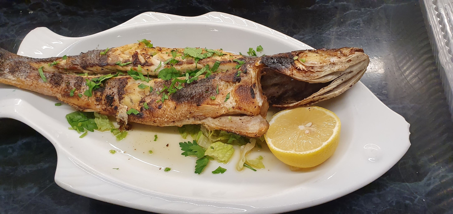 Order Fish Of the Day food online from Anatolia Cafe store, Cleveland Heights on bringmethat.com