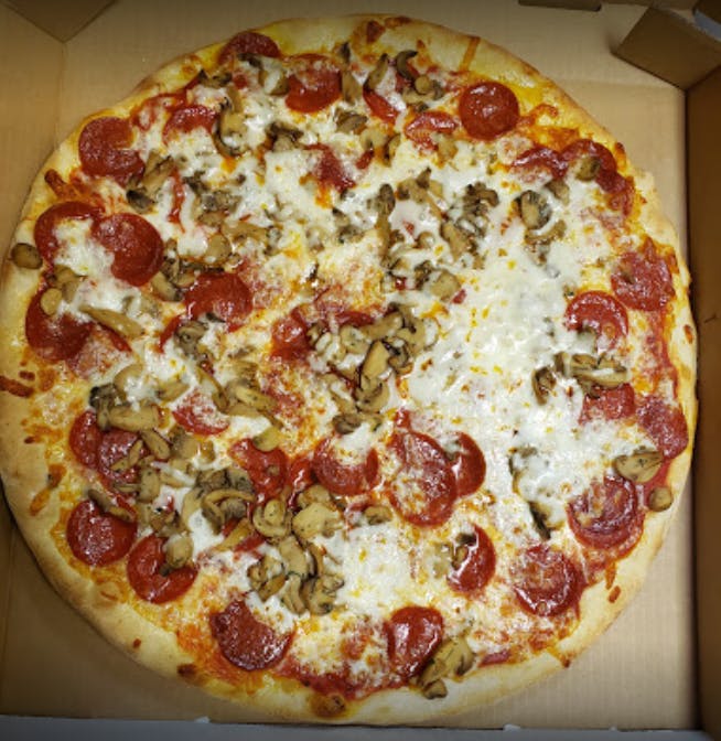 Order Special Five Toppings Pizza - Small 12" food online from Brother's Pizza store, Shippensburg on bringmethat.com