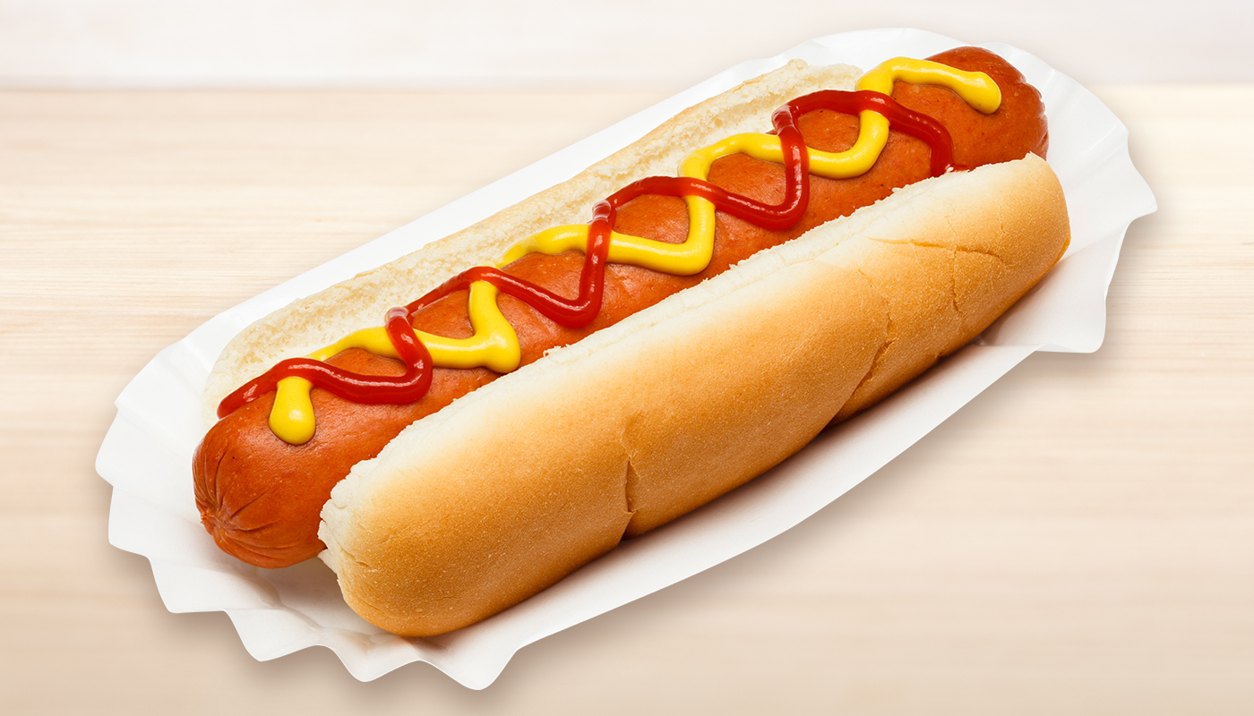 Order Hot Dog (280cal) food online from Quickchek store, Bedminster on bringmethat.com