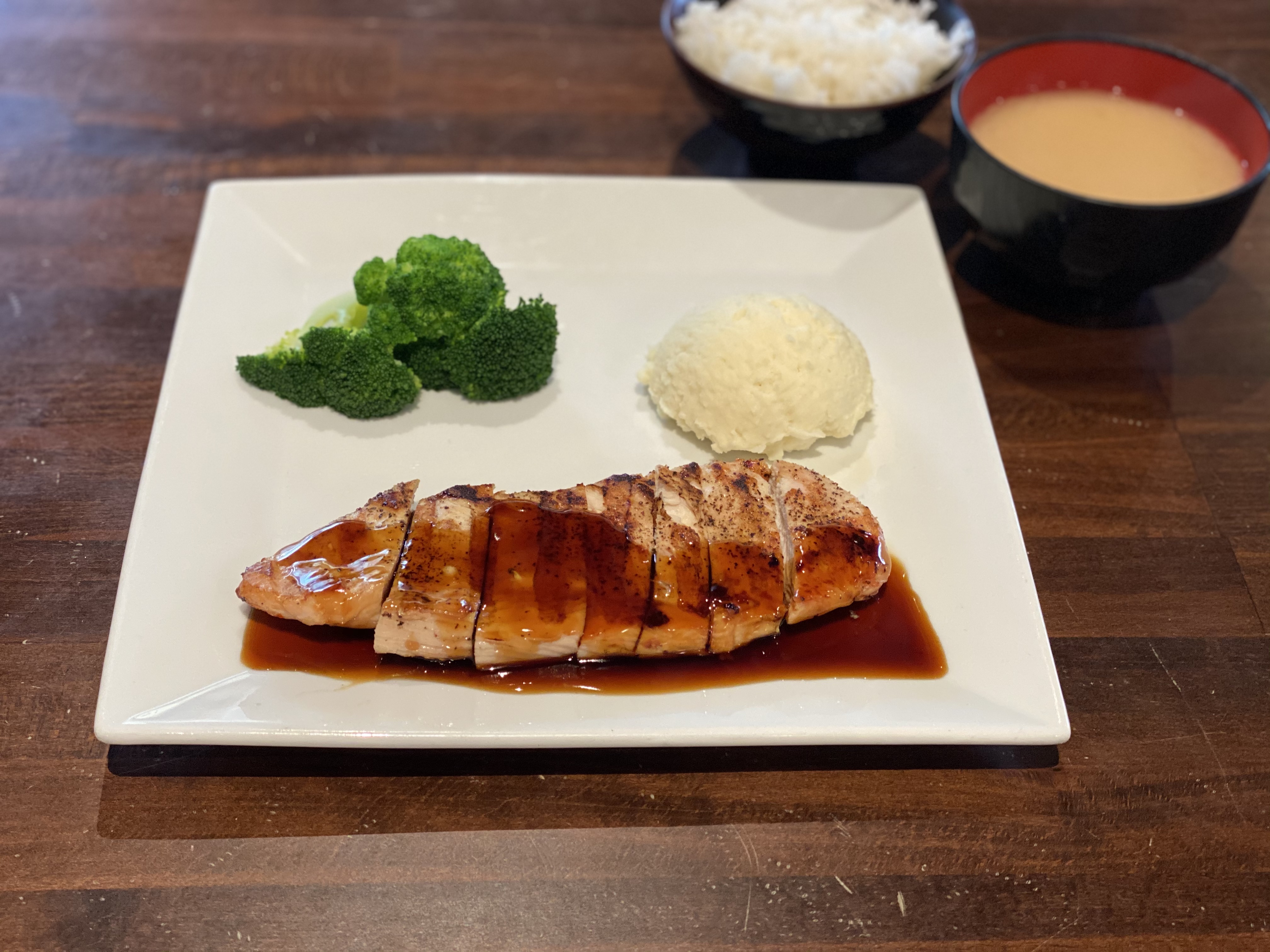 Order Chicken Teriyaki Dinner food online from Kanpai Japanese Sushi Bar &amp; Gril store, Santa Monica on bringmethat.com